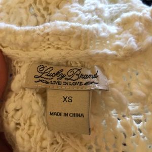 LUCKY BRAND KNIT TOP